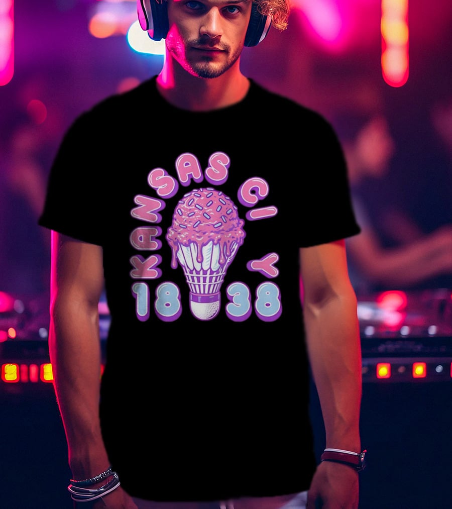 Kansas City Ice Cream 1838 Where I'm From T-Shirt