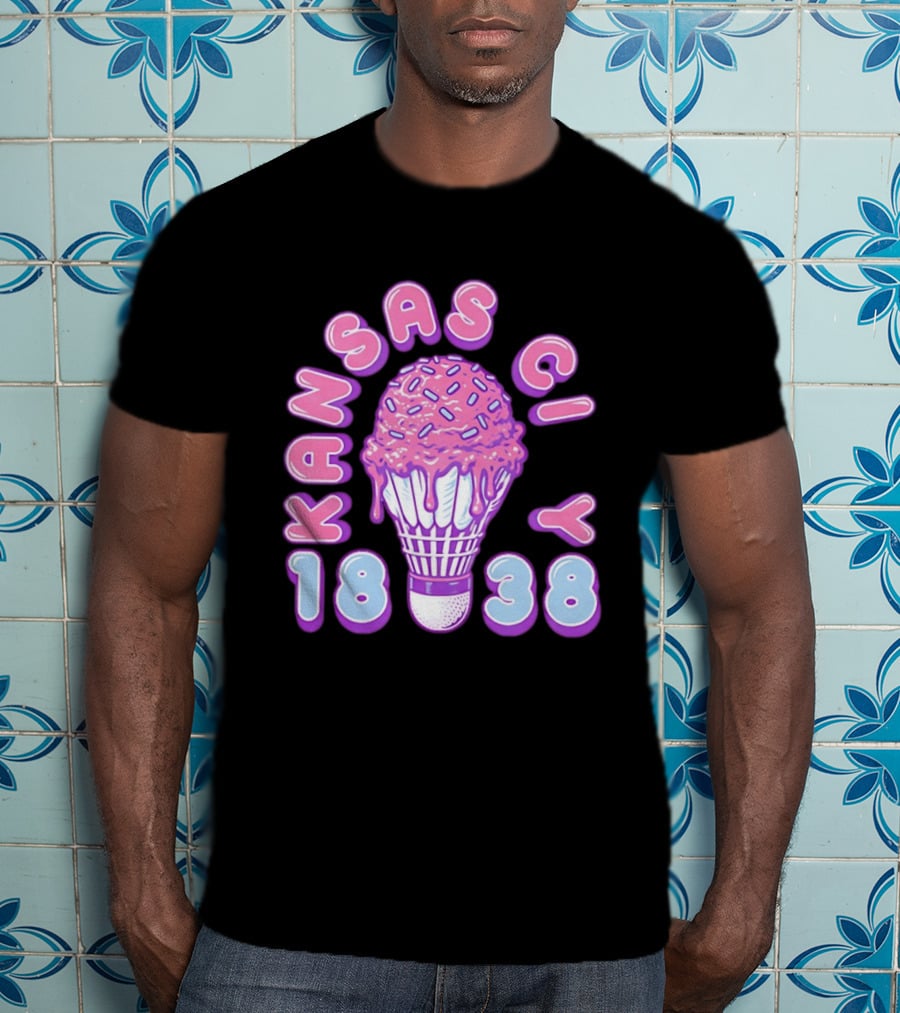 Kansas City Ice Cream 1838 Where I'm From T-Shirt