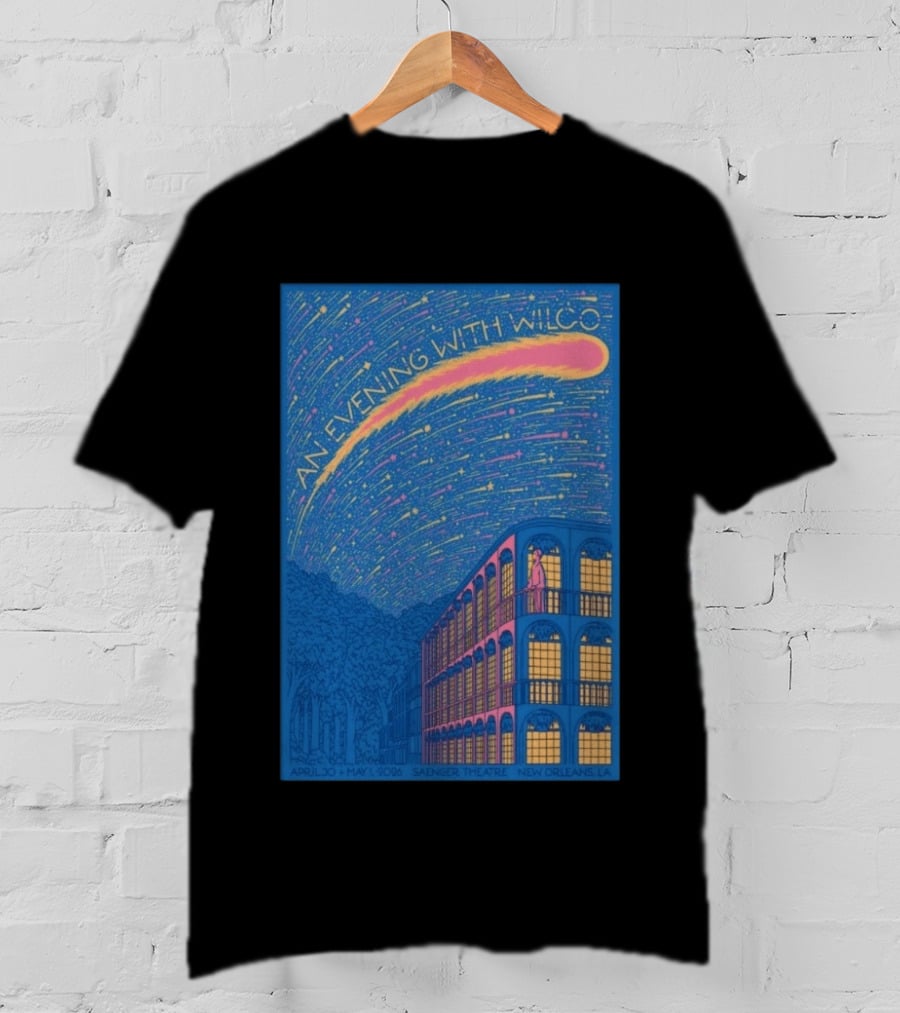 An Evening With Wilco Saenger Theatre New Orleans April 30 May 1 2026 T-Shirt