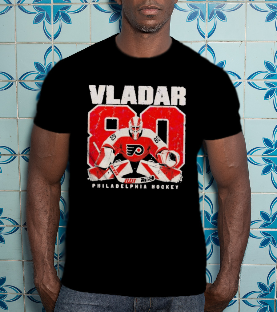 Vladar 80 Philadelphia Hockey T-Shirt