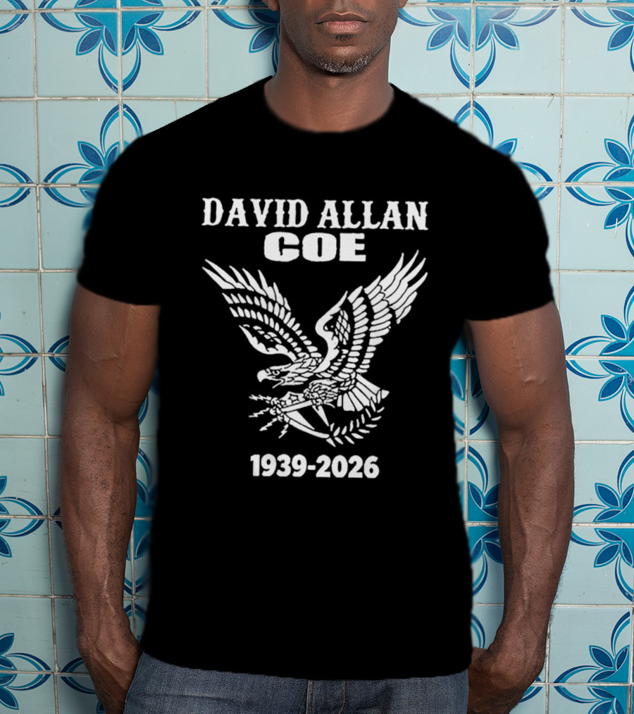 David Allan Coe 1939 2026 Eagle T-Shirt