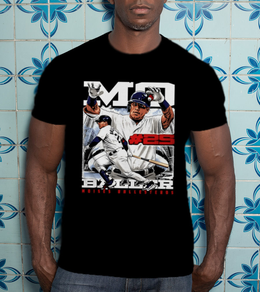 Moises Ballesteros Chicago Cubs MLB 2026 MD T-Shirt