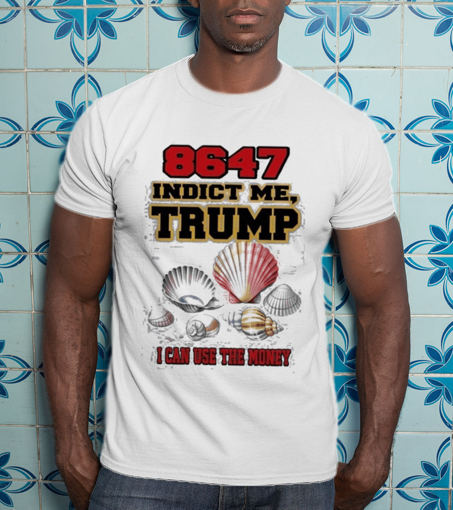 8647 Indict Me Trump I Can Use The Money Shells T-Shirt