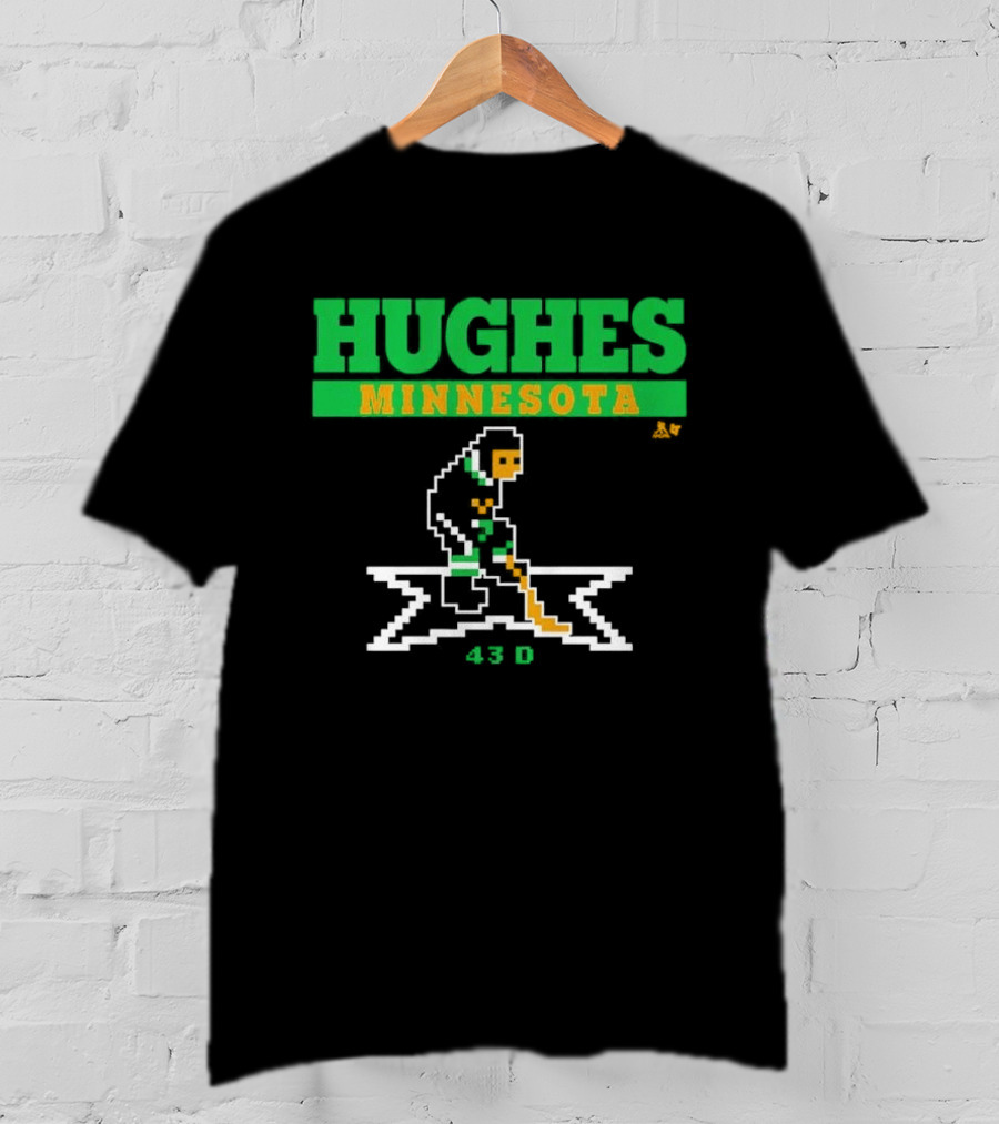 Hughes Minnesota Vintage 43 Hockey T-Shirt