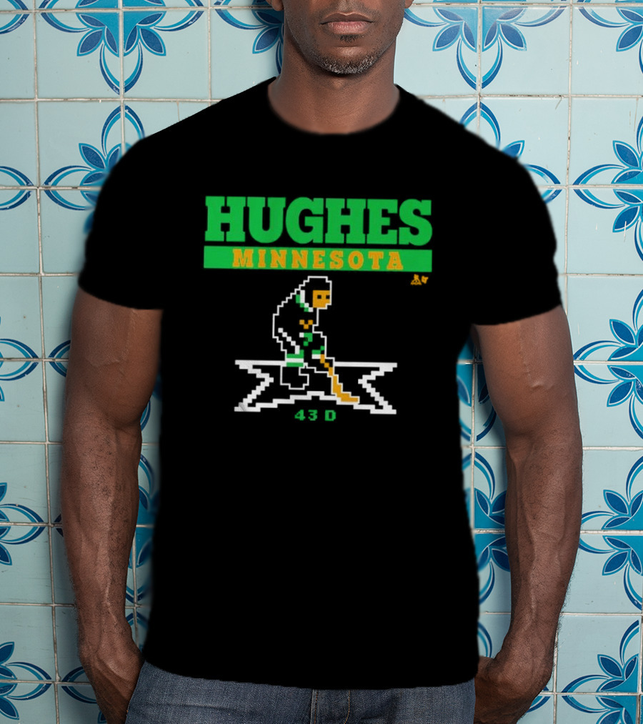 Hughes Minnesota Vintage 43 Hockey T-Shirt