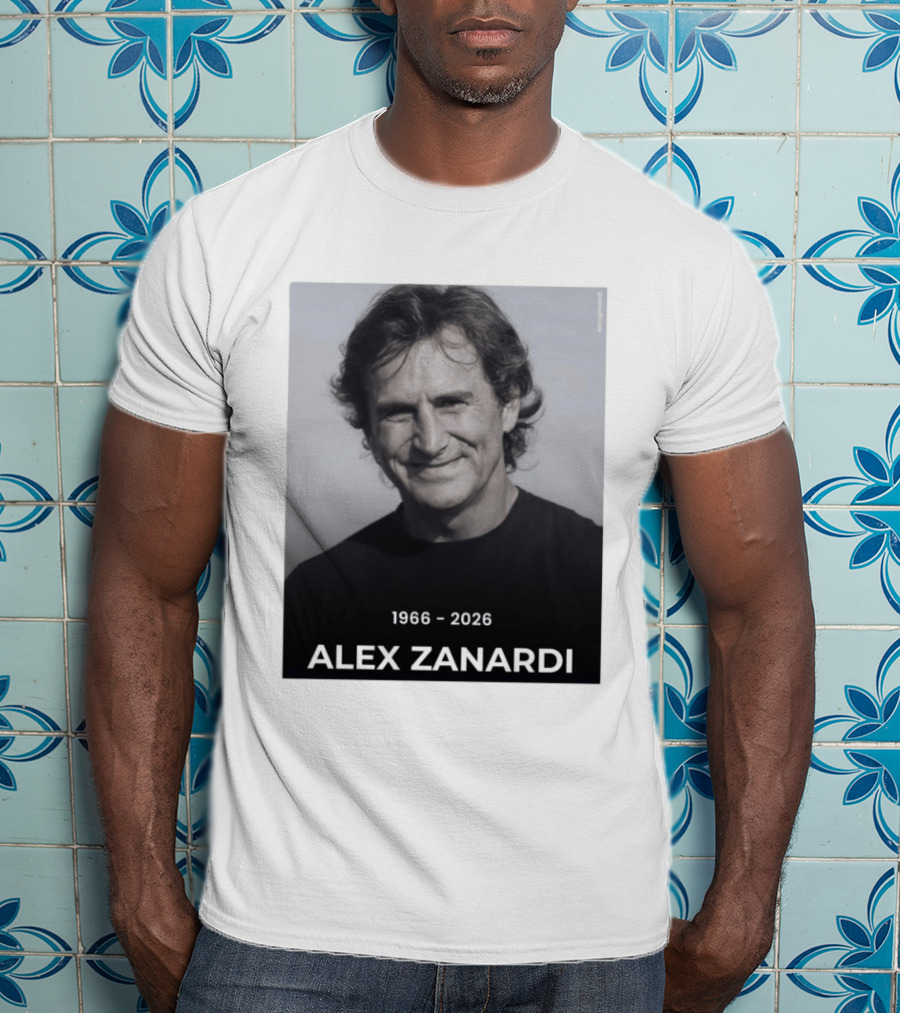 1966 2026 Alex Zanardi Con Profondo Dolore La Famiglia Comunica La Scomparsa Di Alessandro Zanardi T-Shirt
