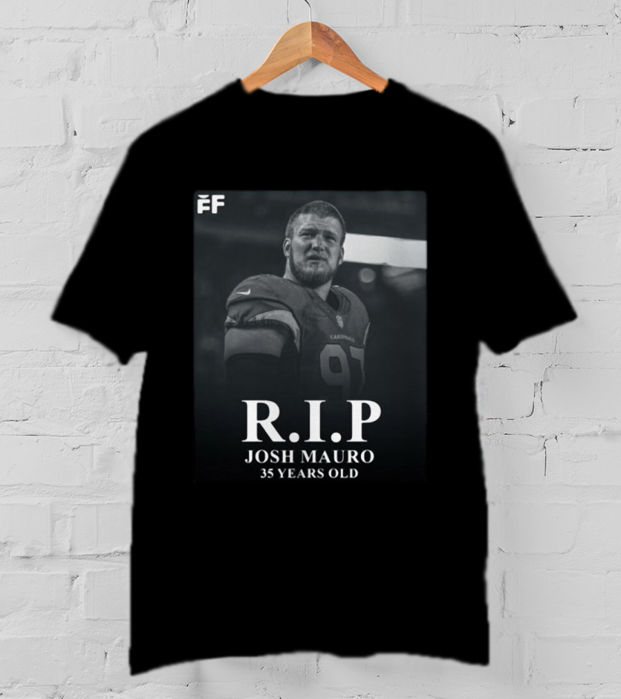 RIP Josh Mauro 97 Cardinals Tribute FF Logo 35 Years Old T-Shirt