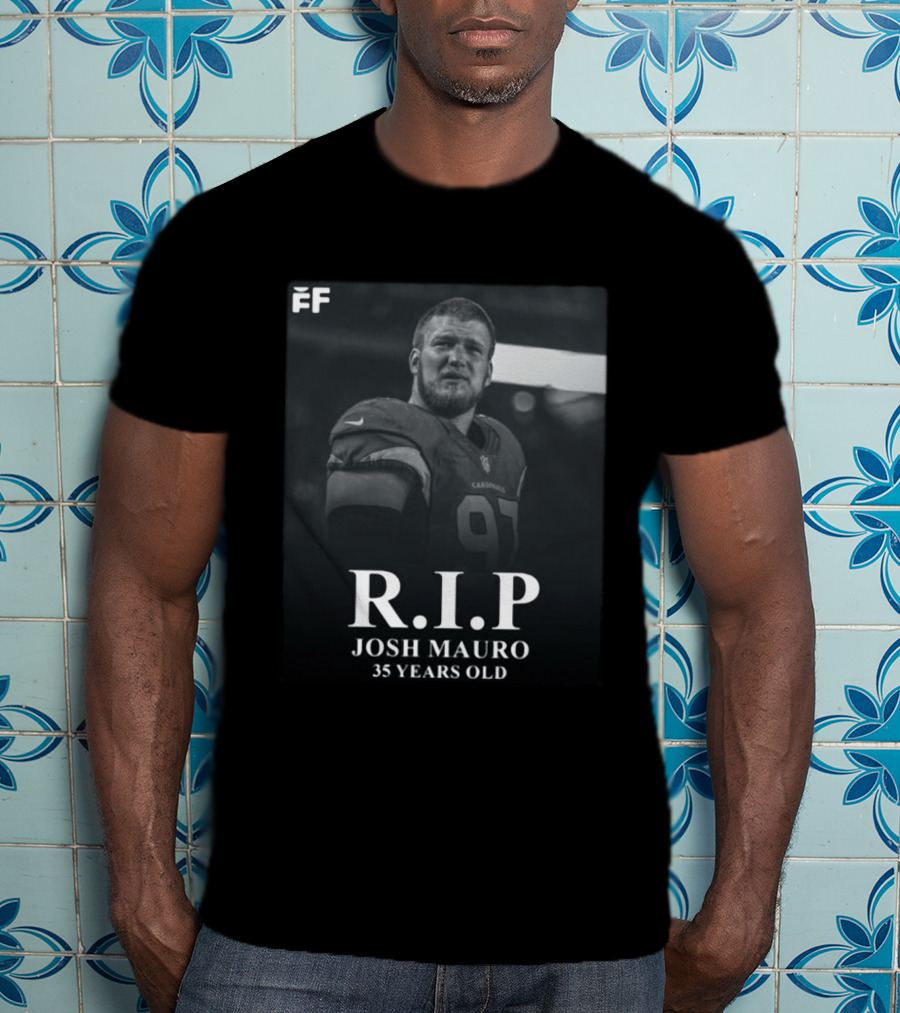 RIP Josh Mauro 97 Cardinals Tribute FF Logo 35 Years Old T-Shirt