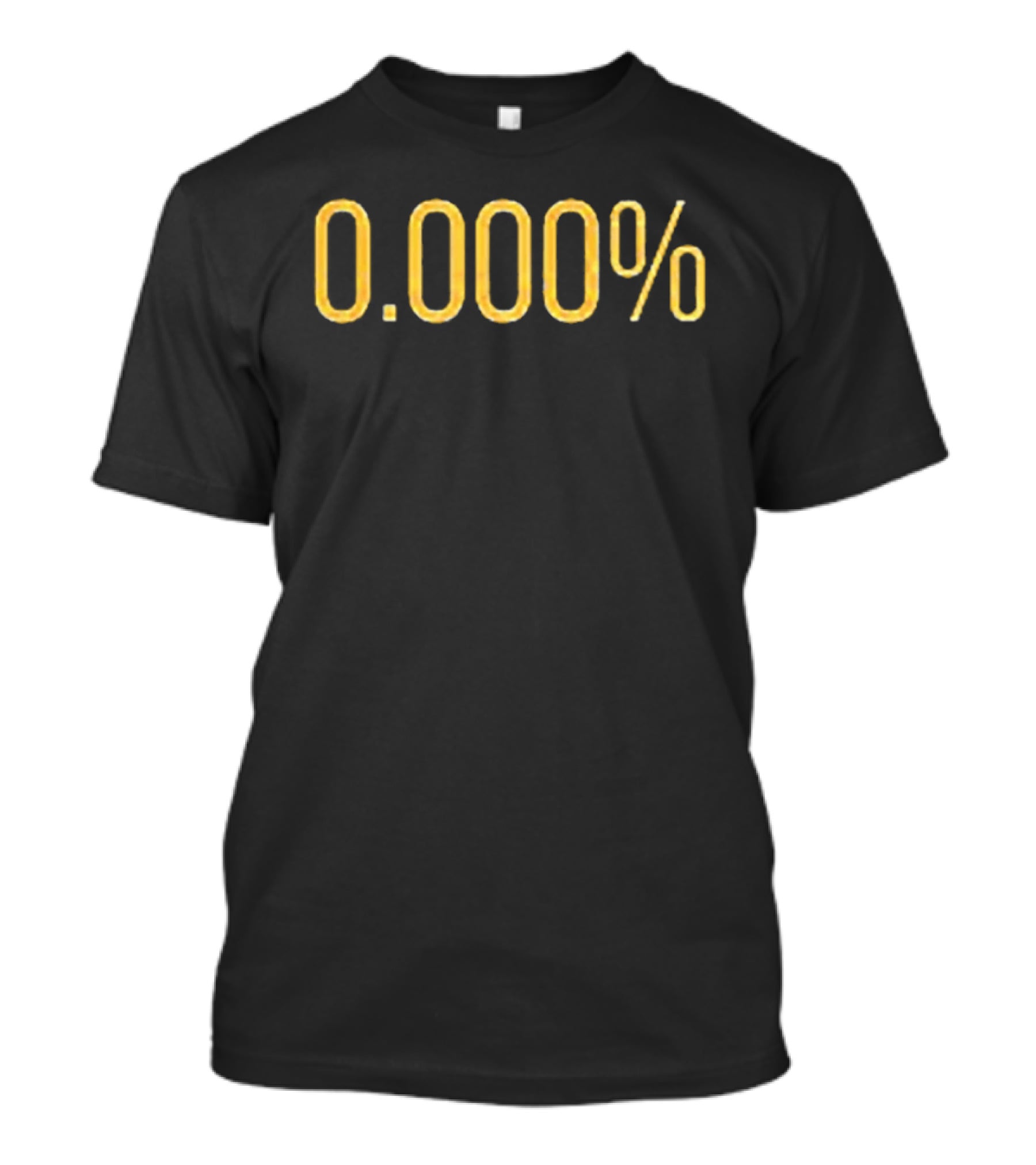 Ryan Whitney 0.000% Bold Yellow T-Shirt