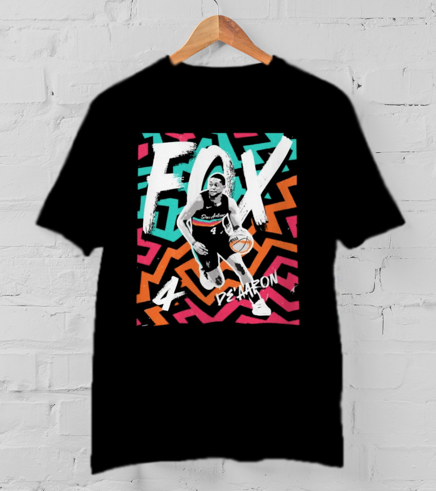 San Antonio Spurs Keldon Johnson Fox 4 De'aaron 2026 T-Shirt