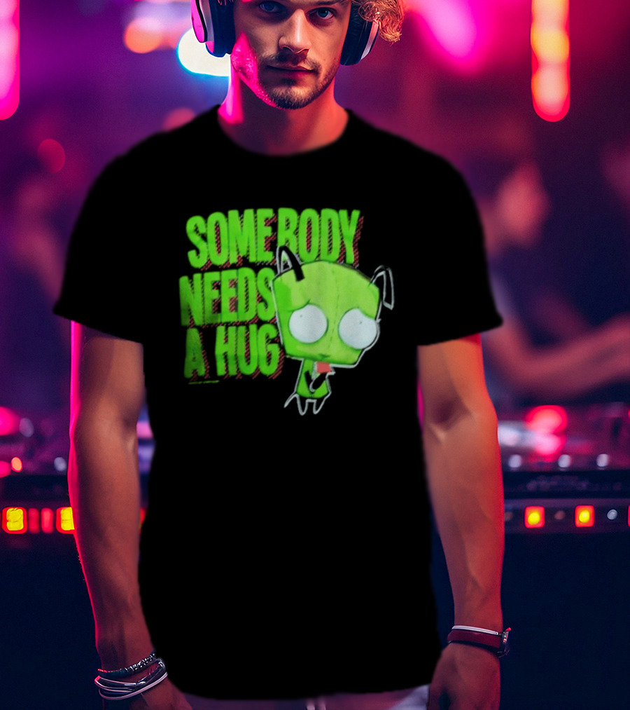 Somebody Needs A Hug Gir Invader Zim T-Shirt