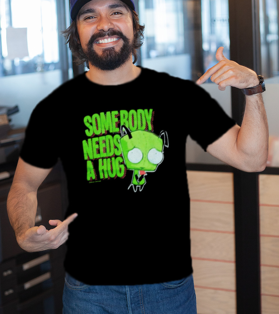 Somebody Needs A Hug Gir Invader Zim T-Shirt