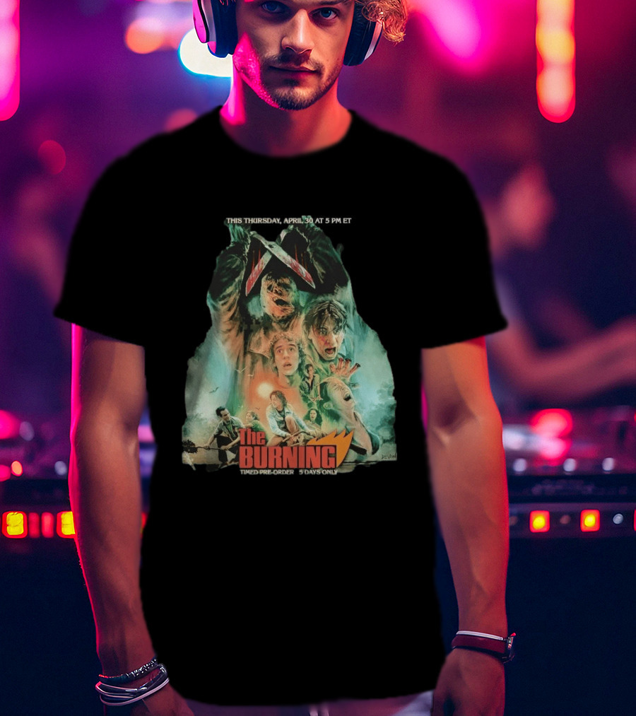 The Burning Cropsy's Revenge Horror Movie Timed Pre Order 5 Days Only T-Shirt