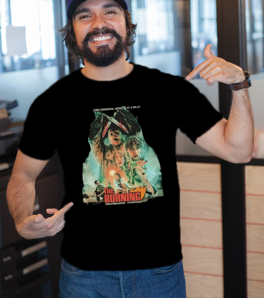 The Burning Cropsy's Revenge Horror Movie Timed Pre Order 5 Days Only T-Shirt