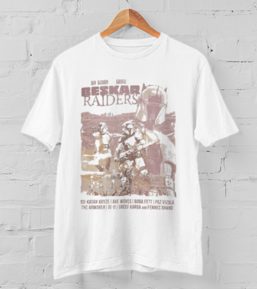 Heroes Villains Star Wars 2026 Exclusive Beskar Raiders This Is The Way T-Shirt