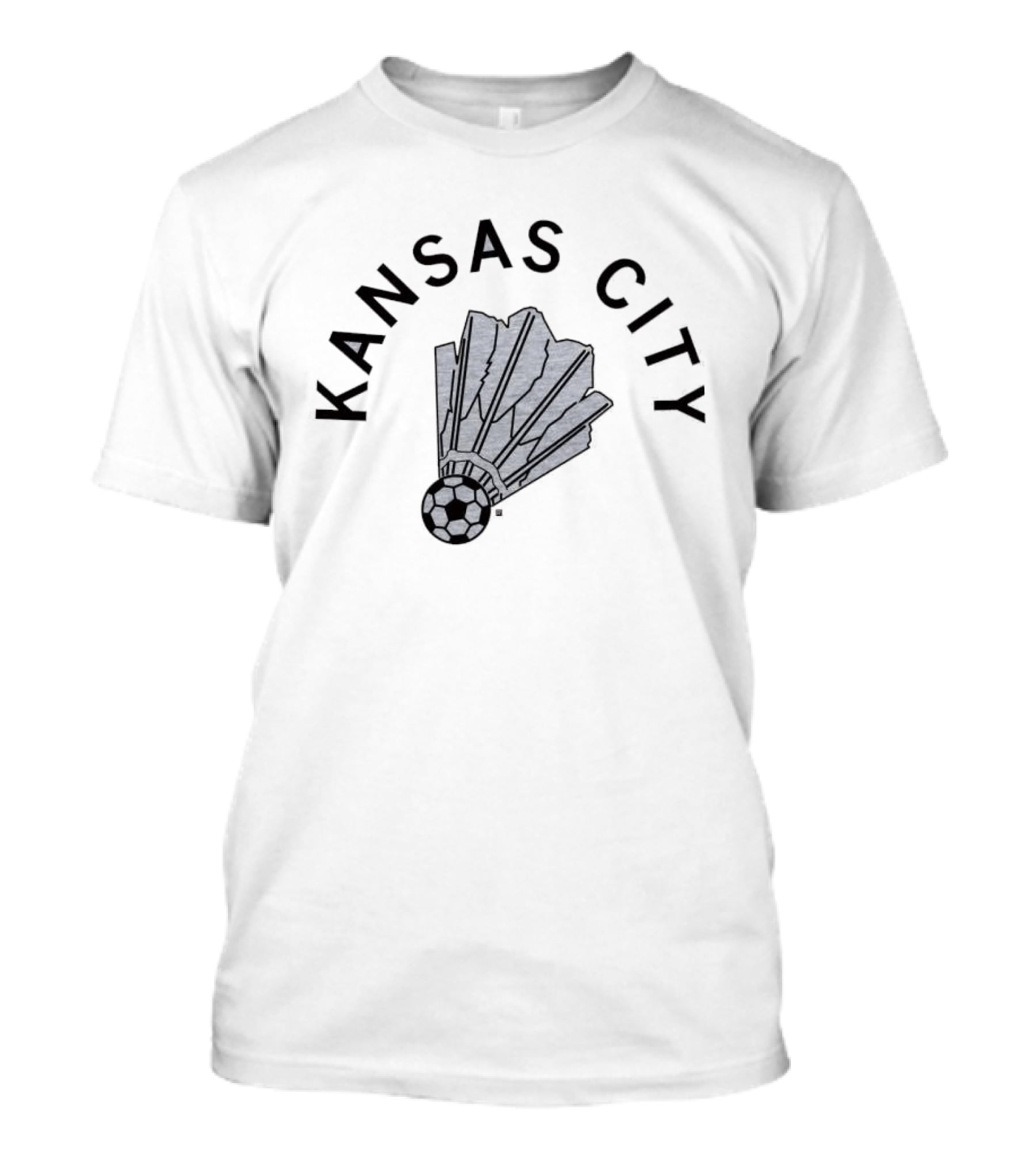 Kansas City Soccer Shuttlecock T-Shirt