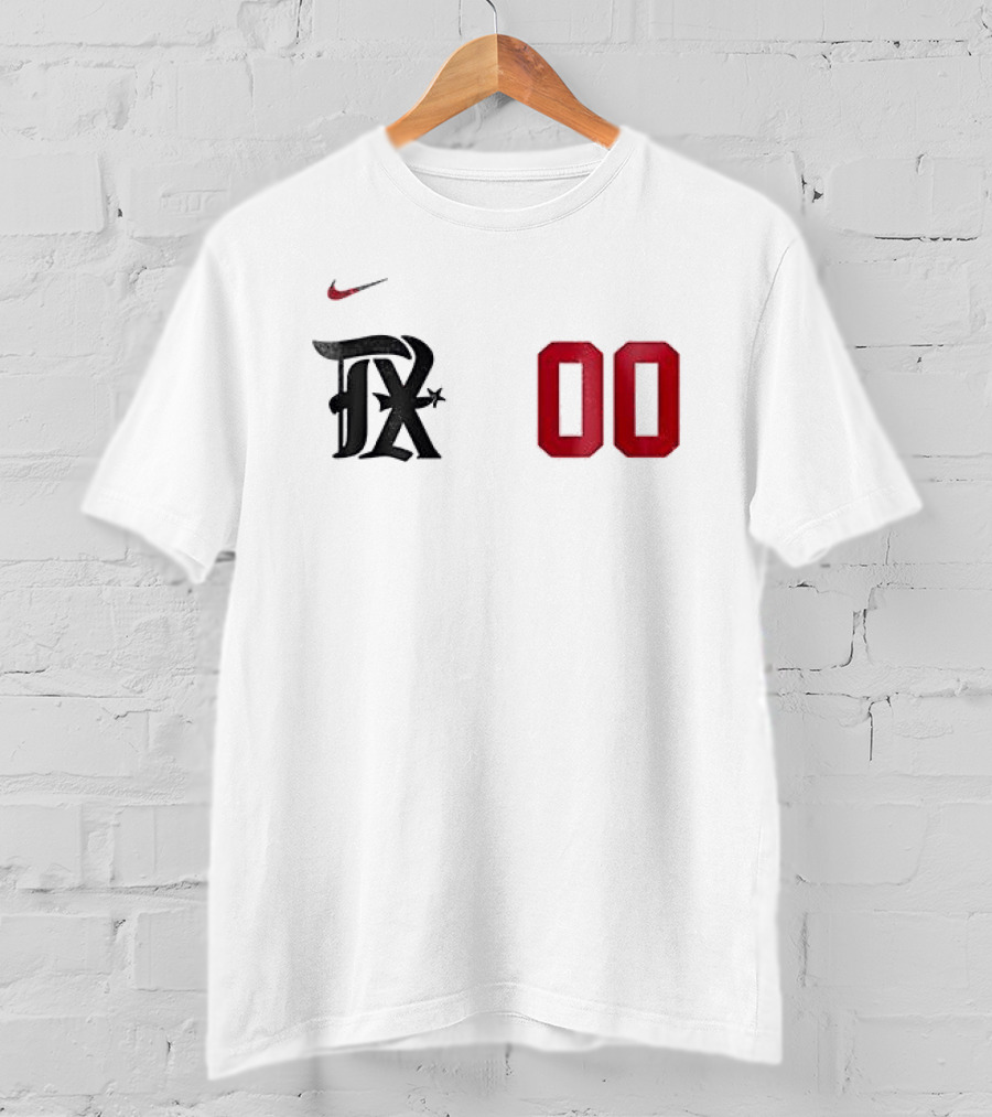 Texas Rangers TX Nike Peagle Power 00 T-Shirt