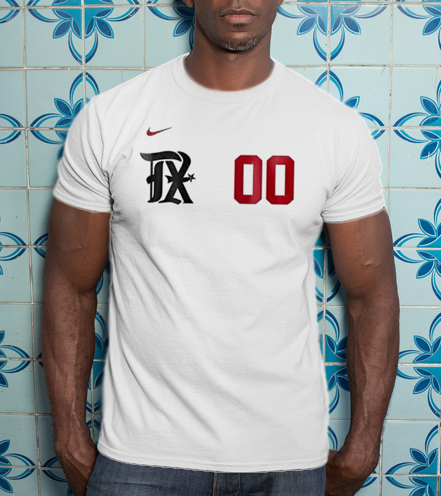 Texas Rangers TX Nike Peagle Power 00 T-Shirt