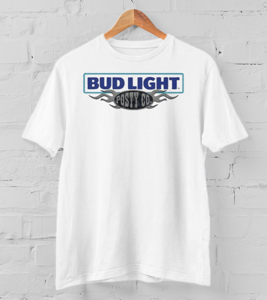 Bud Light Posty Co Collaboration With Post Malone T-Shirt
