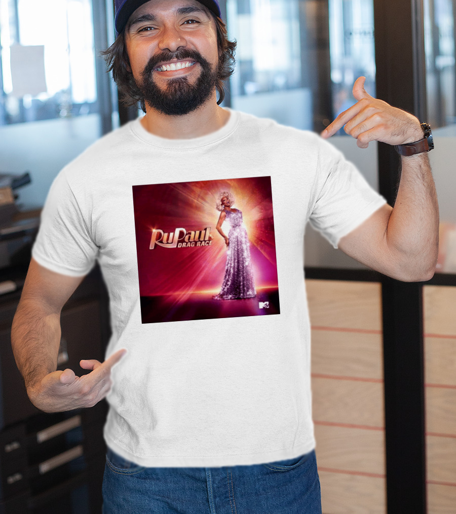 RuPaul's Drag Race Season 18 2026 MTV Bright Lights Glamor And Elegance T-Shirt
