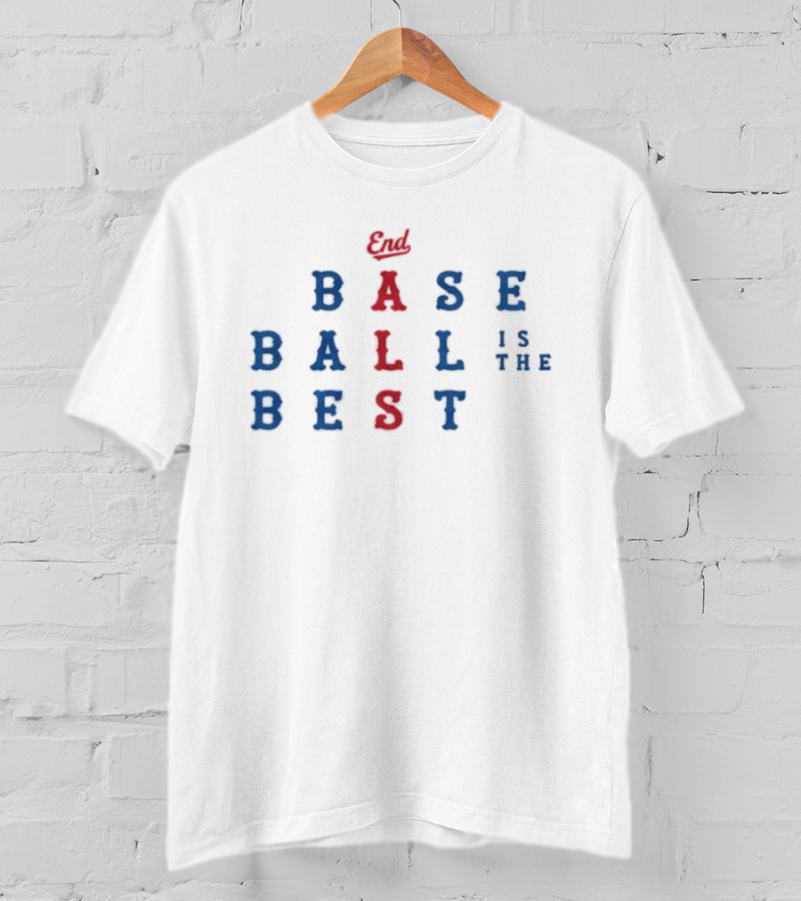 Sarah Langs Baseball Is The Best Second Base Ball Is The Best T-Shirt