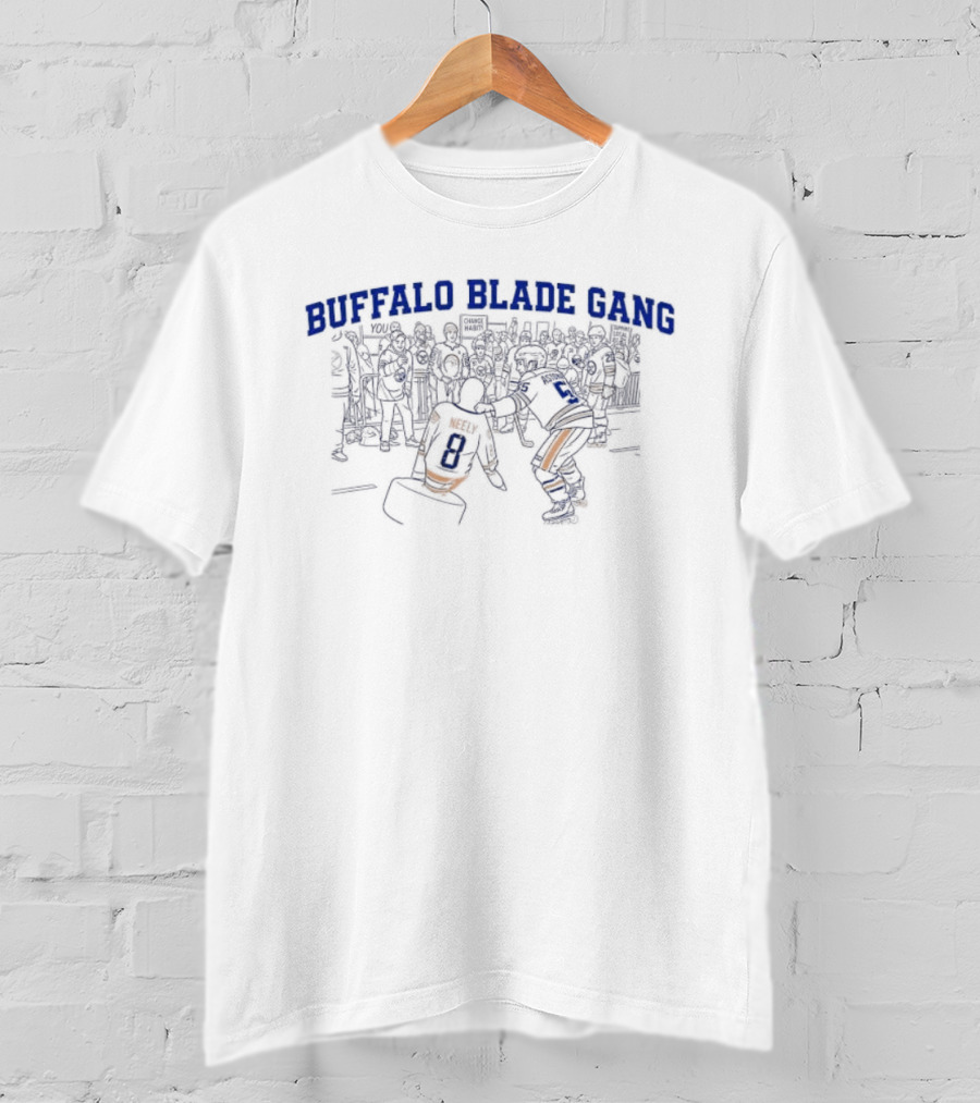 Buffalo Sabres Players Buffalo Blade Gang Hockey Team Spirit T-Shirt