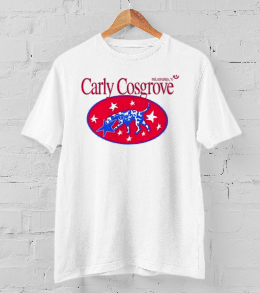 Carly Cosgrove Dog Oval Star T-Shirt