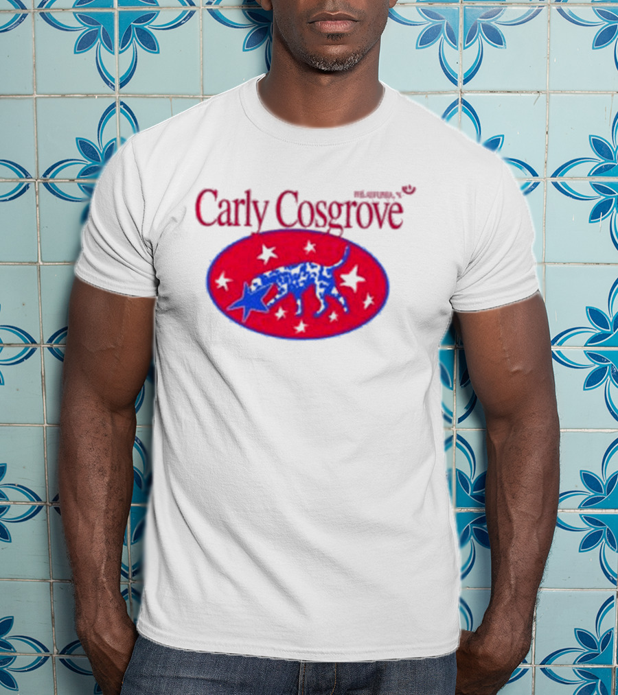 Carly Cosgrove Dog Oval Star T-Shirt