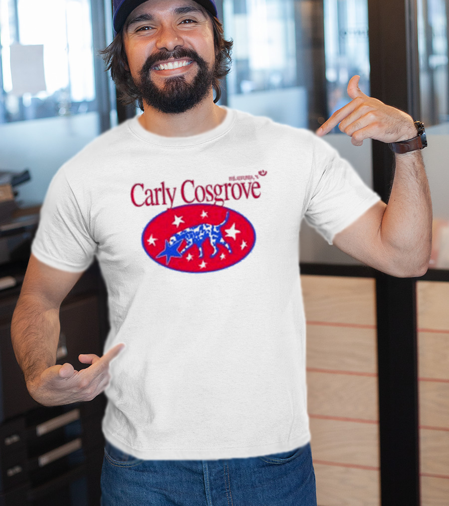 Carly Cosgrove Dog Oval Star T-Shirt