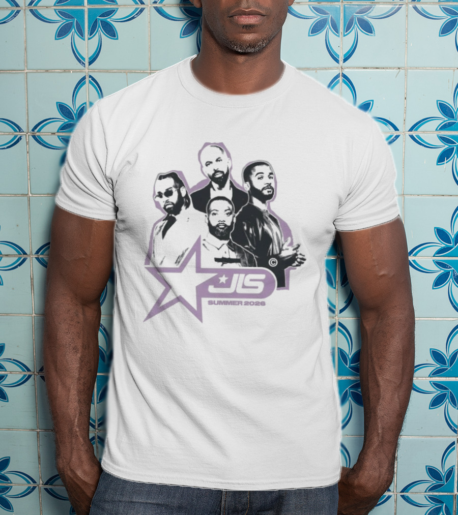 JLS Star Summer 2026 Reunion Tour Group T-Shirt