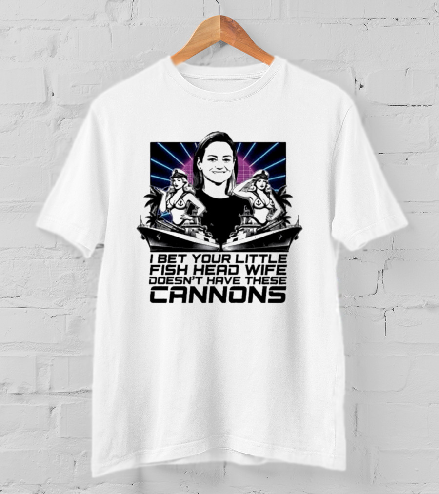 JPMorgan I Bet Your Little Asian Fish Head Wife Doesn’t Have These Cannons T-Shirt
