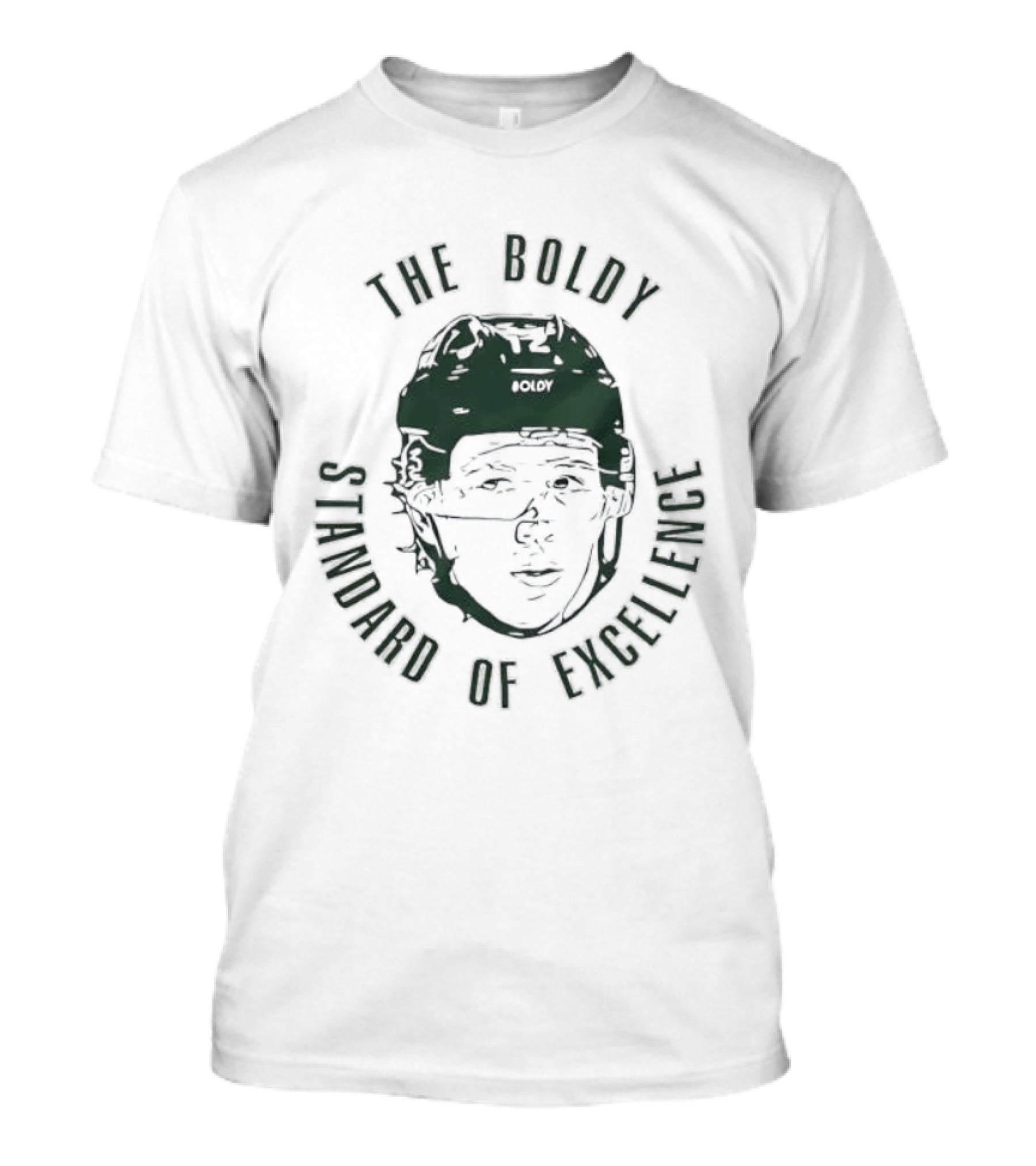 Matt Boldy The Boldy Standard Of Excellence Ice Hockey T-Shirt
