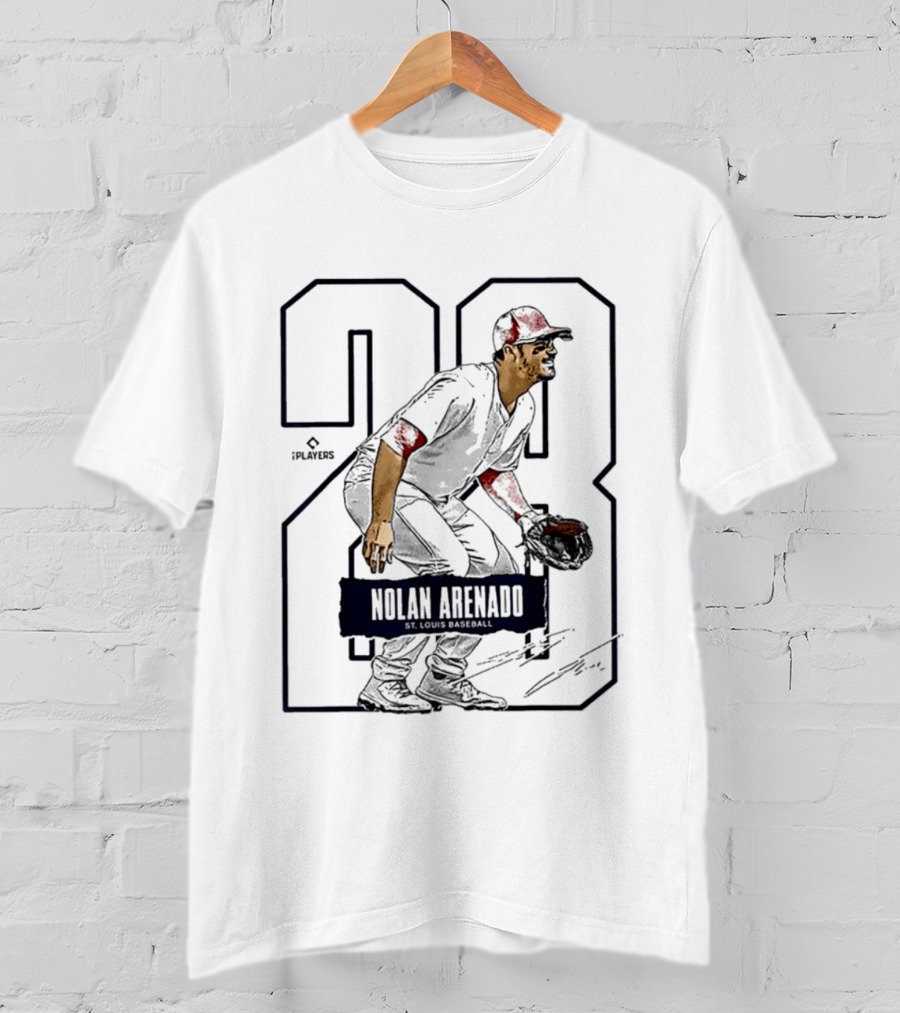 Nolan Arenado 28 ST Louis Baseball Players T-Shirt