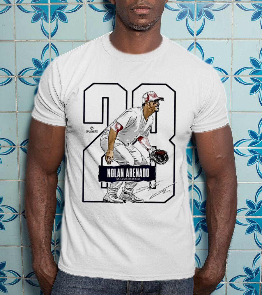Nolan Arenado 28 ST Louis Baseball Players T-Shirt
