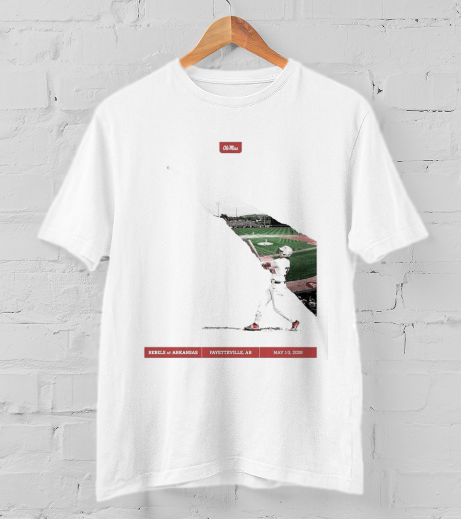 Ole Miss Baseball Swayze Field May 1 3 2026 Fayetteville AR Perfect Timing T-Shirt