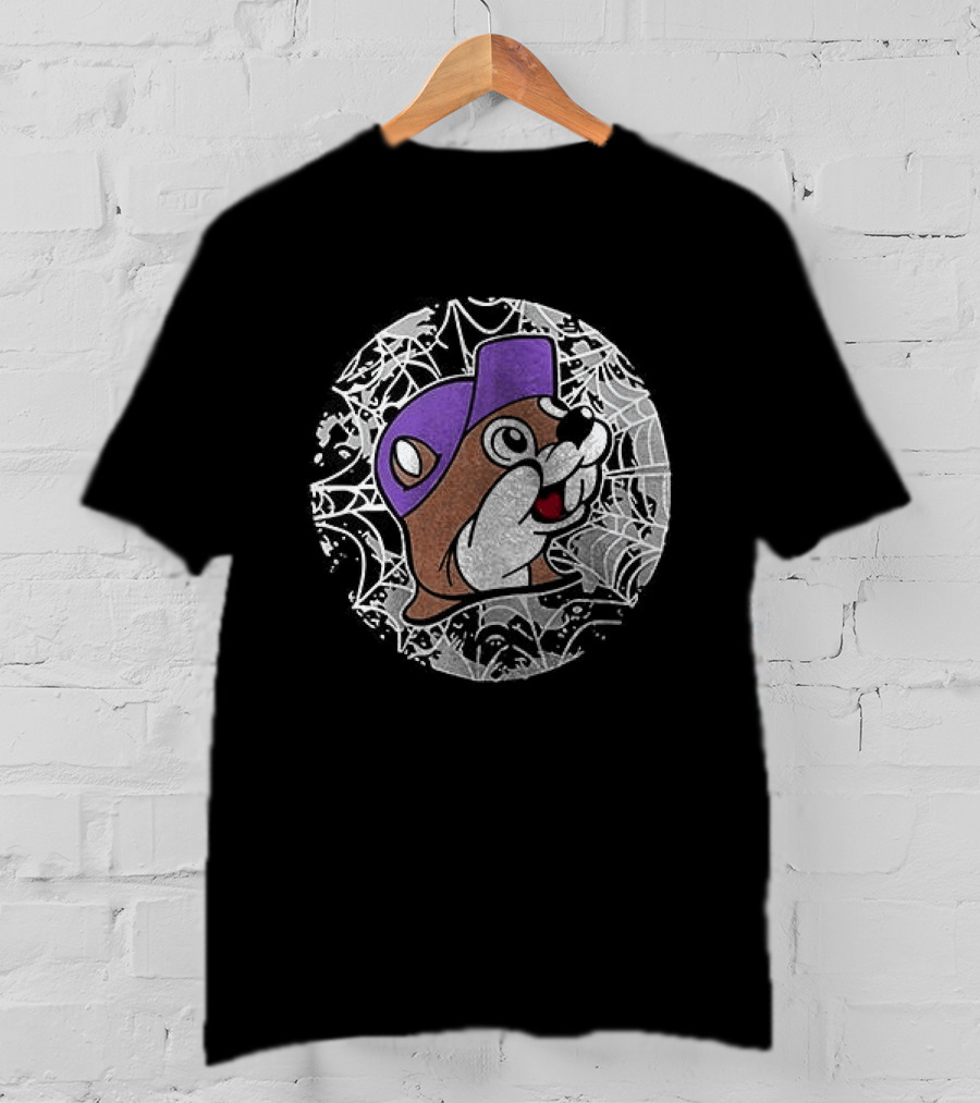 Buc Ee's Halloween Purple Hat T-Shirt