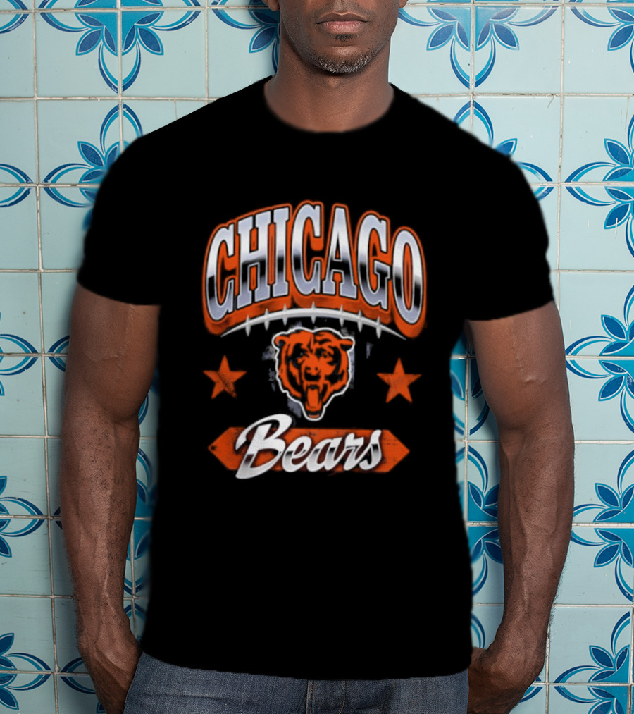 Chicago Bears 2026 Americana Stars Team T-Shirt