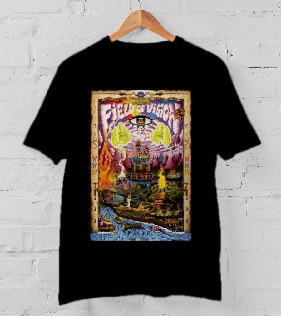 King Gizzard And The Lizard Wizard Field Of Vision II Buena Vista CO August 16 2026 T-Shirt