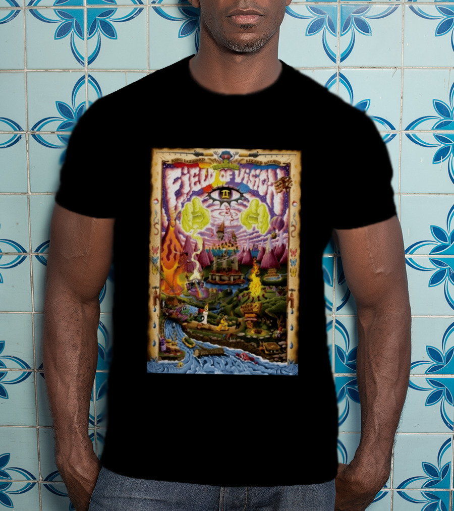 King Gizzard And The Lizard Wizard Field Of Vision II Buena Vista CO August 16 2026 T-Shirt