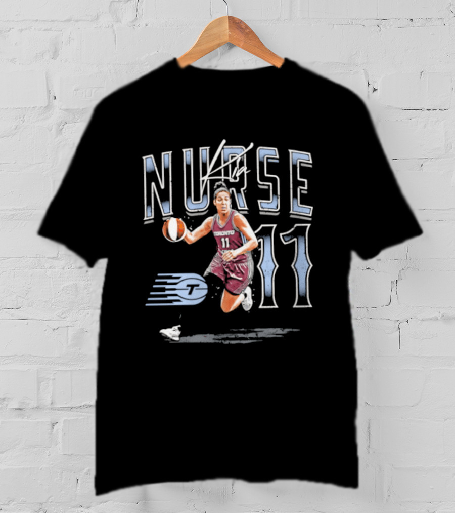 Nurse 11 Kia Toronto Tempo Player Pose T-Shirt