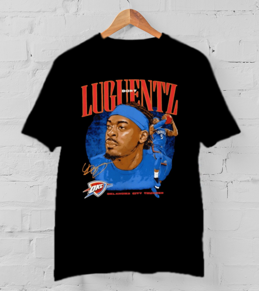 Luguentz Dort Oklahoma City Thunder Basketball OKC Star Player T-Shirt