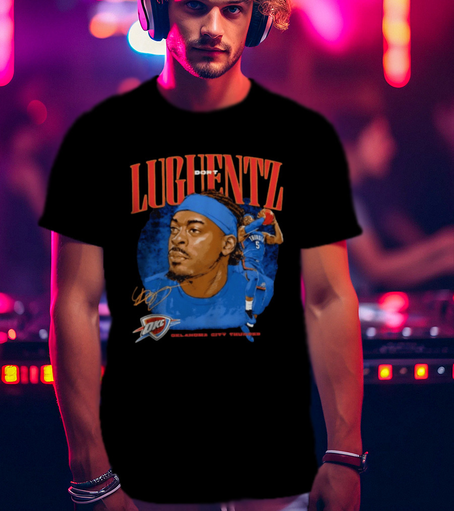 Luguentz Dort Oklahoma City Thunder Basketball OKC Star Player T-Shirt
