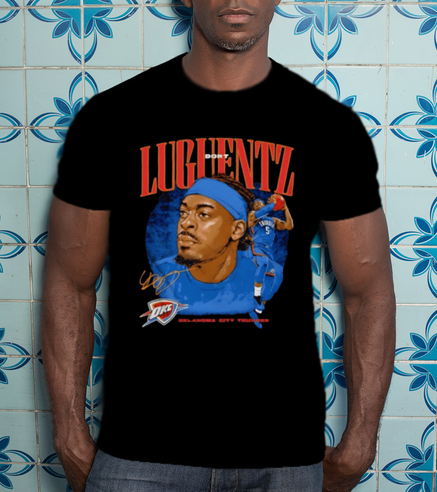 Luguentz Dort Oklahoma City Thunder Basketball OKC Star Player T-Shirt