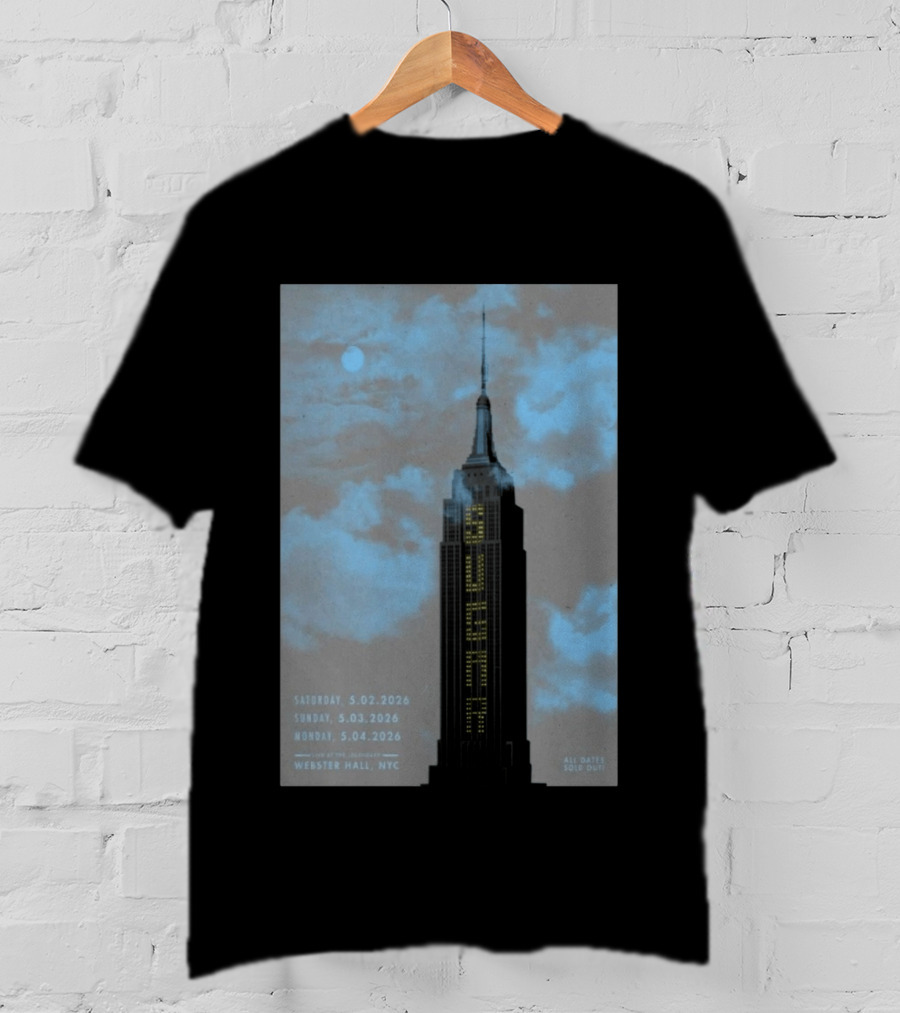 SUGAR Empire State Building Webster Hall NYC May 2 4 2026 T-Shirt