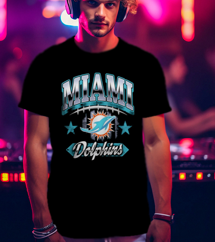 Miami Dolphins Americana 2026 NFL Team Spirit T-Shirt