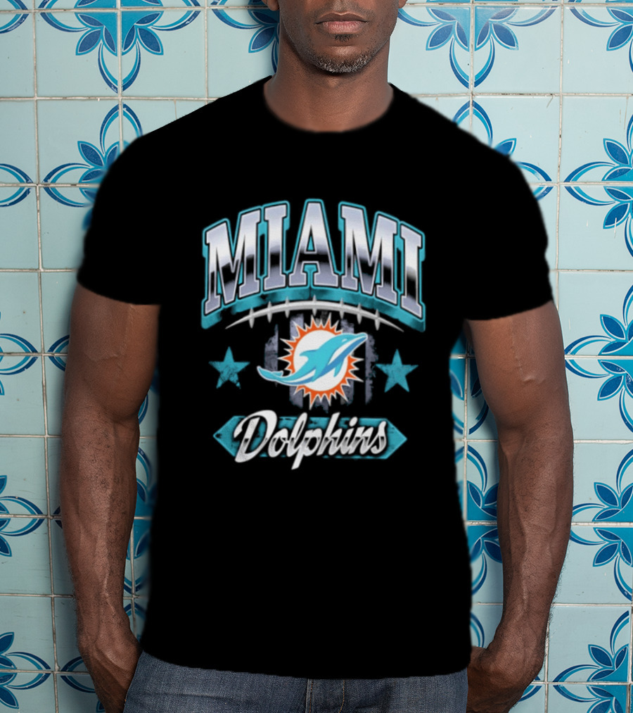 Miami Dolphins Americana 2026 NFL Team Spirit T-Shirt