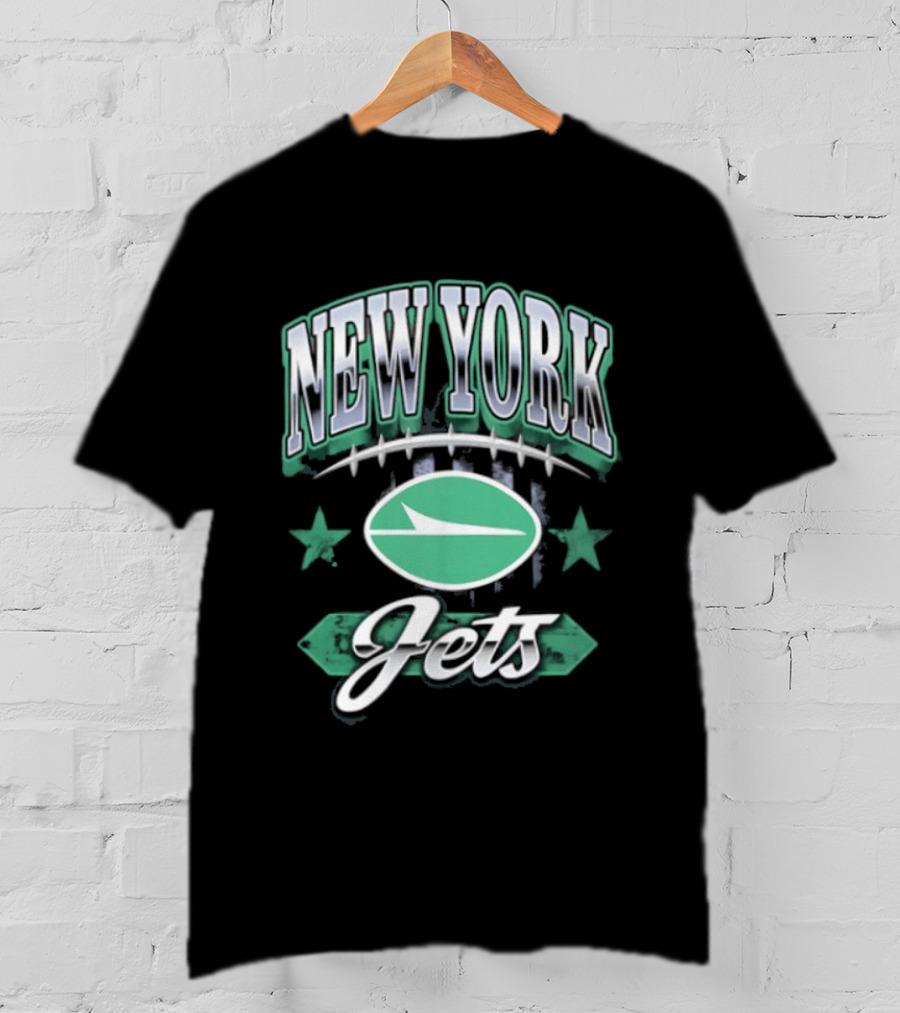 New York Jets Americana 2026 Oval Emblem Stars T-Shirt
