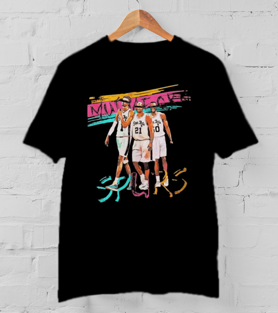 Muthafuckin San Antonio Spurs 2026 Retro Basketball Legends T-Shirt