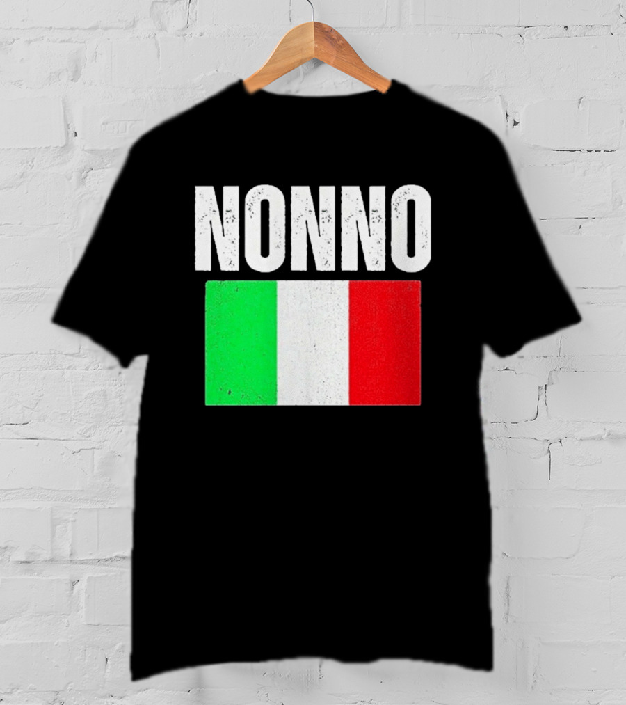 Nonno Italian Flag Patriotic Italy Heritage T-Shirt