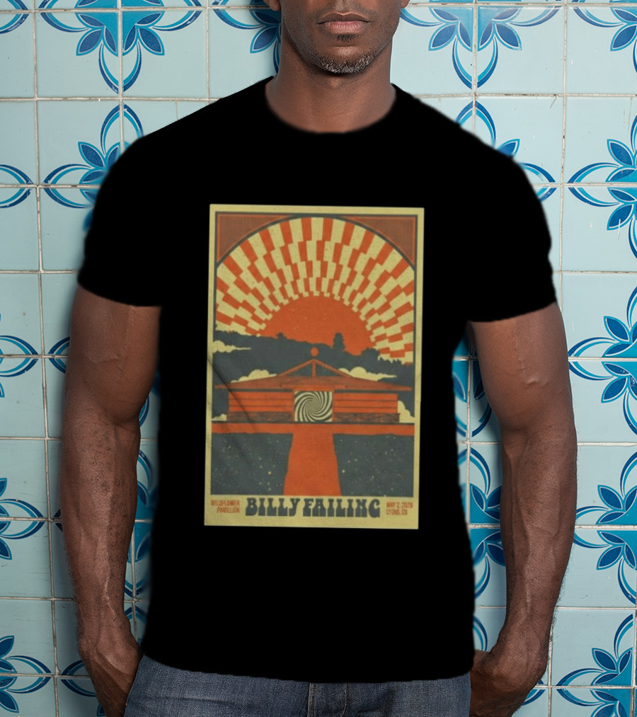 Billy Failing Wildflower Pavilion May 2 2026 Lyons CO T-Shirt